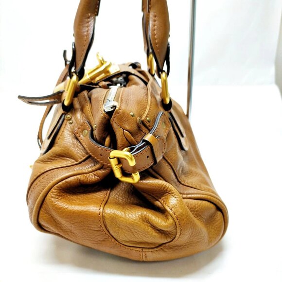 Chloe Hand Bag Brown Leather mon-875-091325 - Picture 3 of 16
